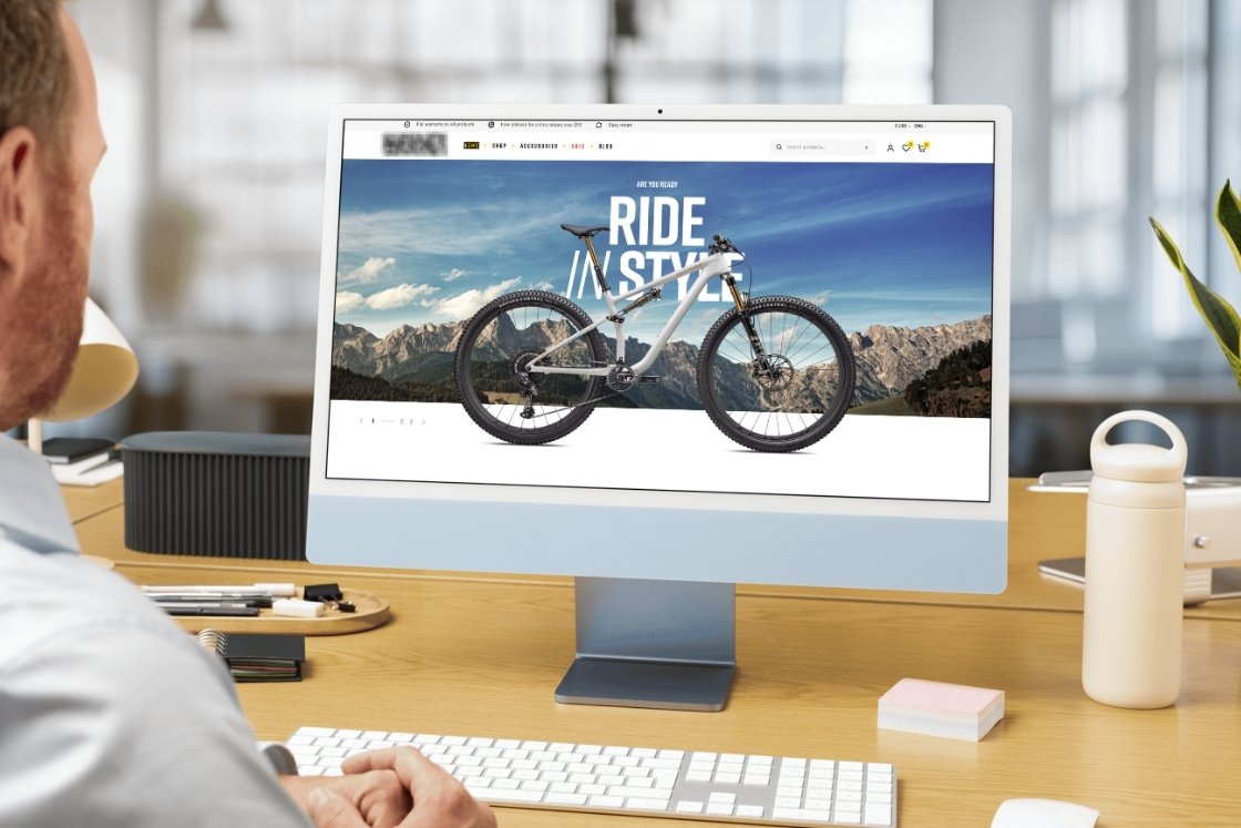 E-Commerce Bicycle Store Website in Paris
