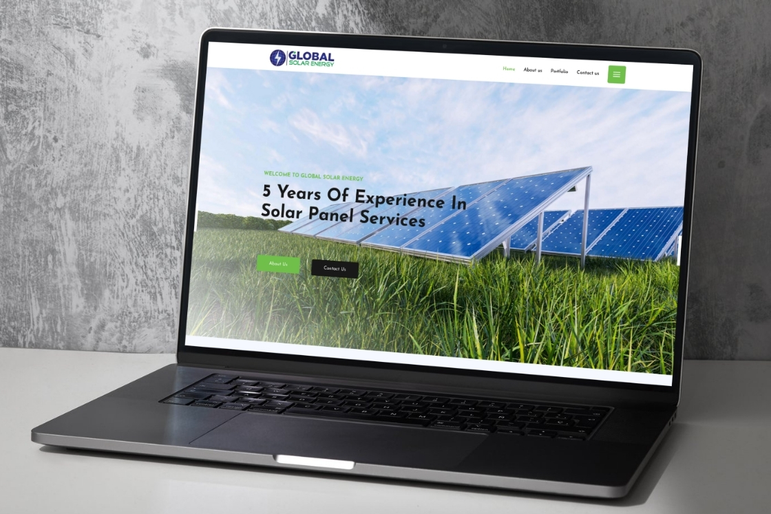 Global Solar Energy – Solar Installation Company Website in Amreli